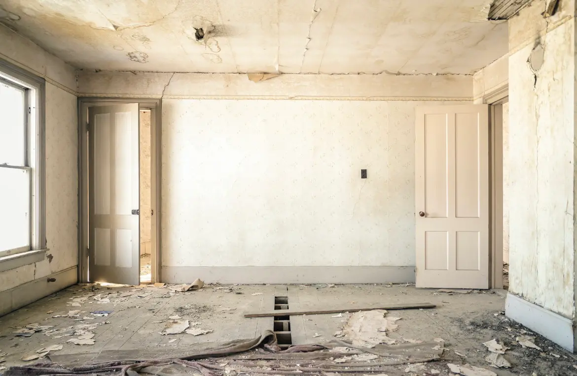 Waste disposal crew managing a cleanout project in Louisville